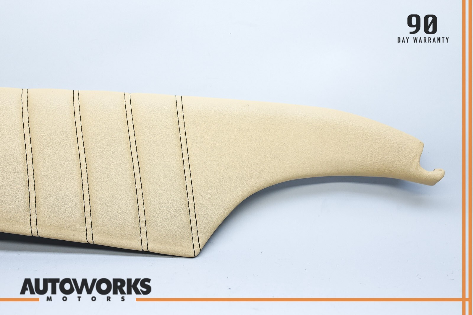 04-08 Maserati Quattroporte M139 Rear Left Side Door Panel Leather Trim OEM