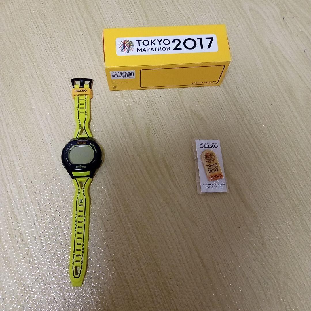 SEIKO PROSPEX S620-00A0 Tokyo Marathon 2017 with pin badge | eBay
