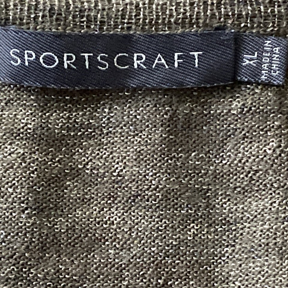 Sportscraft Jumper Womens Size XL Grey Silver Wool Blend Light Weight