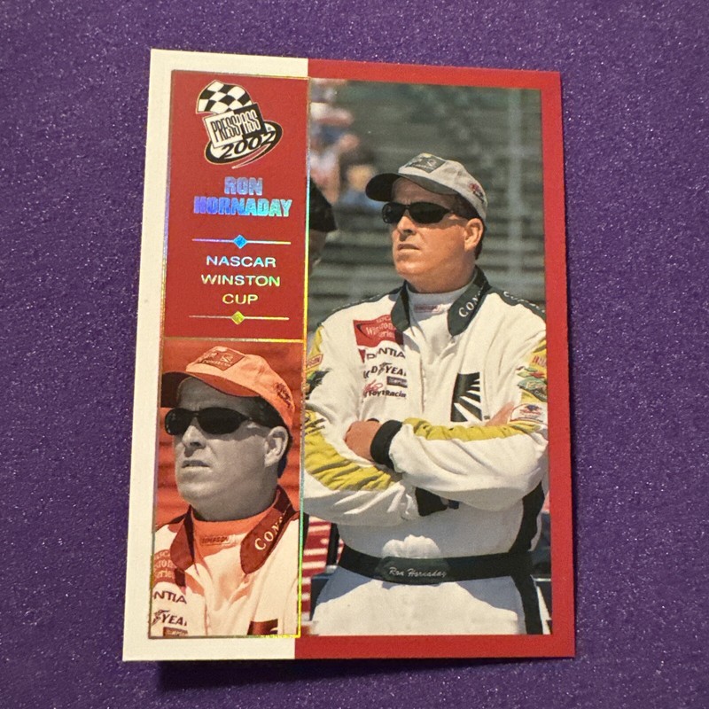 2002 Press Pass NASCAR WINSTON CUP  #P14 Ron Hornaday CARD