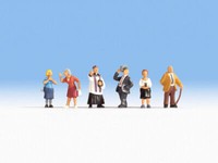 Noch Ho 15577, KirchgäNger, 6 Figuren Modelleisenbahn, Hobby, ZubehöR, Gmk