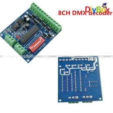 8CH RGBW DMX512 Decoder Controller 2groups RGBW Output DC5V-24V for Led Strip