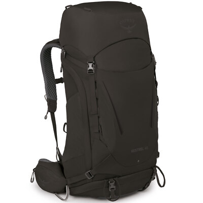 Osprey Kestrel 48 Liter Trekkingrucksack Wanderrucksack Outdoor-Rucksack Schwarz