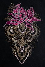 Peony Counted Cross Stitch Kit on Canvas A Perfect Gift