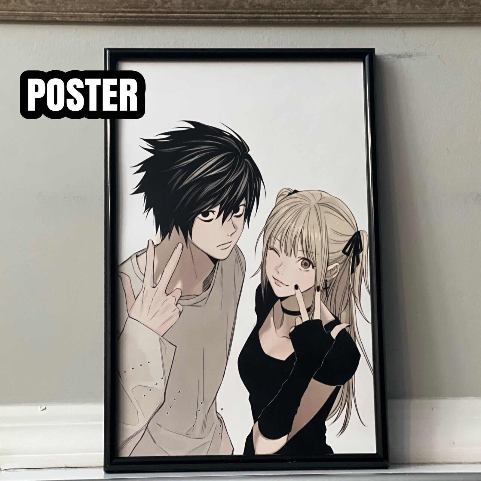 Death Note Misa L anime Poster