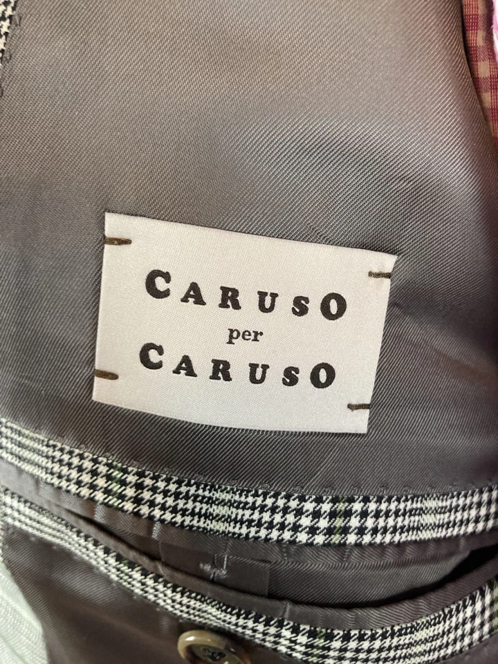 Caruso серый и черный современный 2Btn спортивная куртка 50 L / R - Изображение 4 из 4