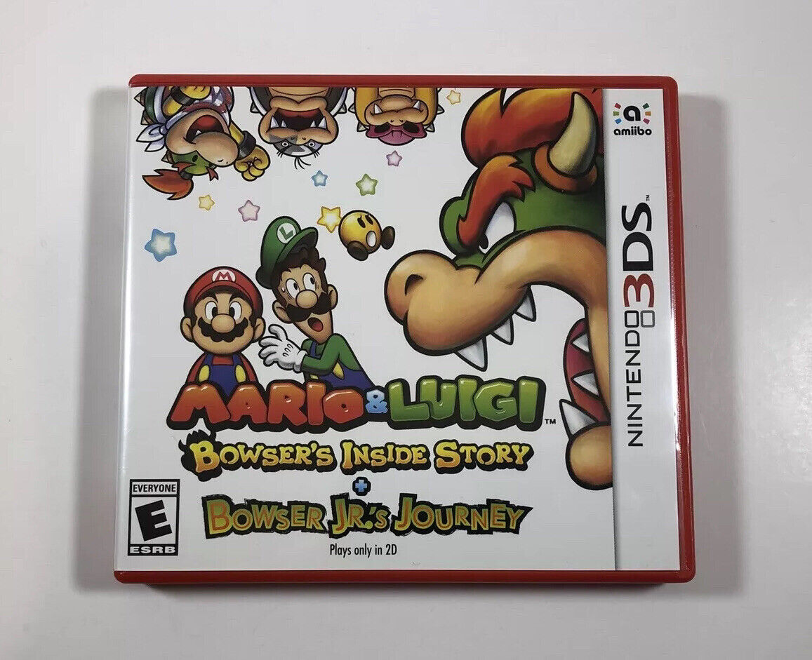 Mario & Luigi: Bowser's Inside Story + Bowser Jr .'s Journey ROM & CIA -  Nintendo 3DS Game