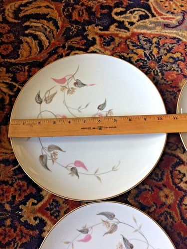 Nice! Arden by Noritake China 5603 - 6 Pc Plate Set - Dinner Salad Dessert - Picture 5 of 7