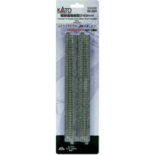 Kato N UniTrack 248mm 9 3/4  Concrete Double Straight Track WS248PC 2 Pcs 20-004