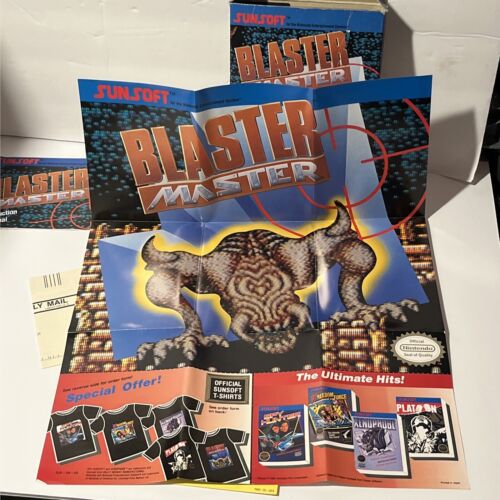 Blaster Master (Nintendo Entertainment System, 1988) komplett Cib - Bild 10 von 11