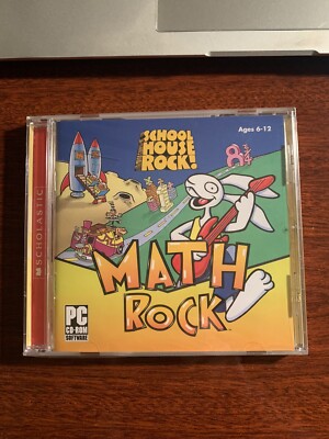 School House Rock! Math Rock Software PC CD-ROM 2005 SEALED