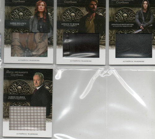 Mortal Instruments - City Of Bones Autograph And Wardrobe Card Selection NM - Picture 4 of 50