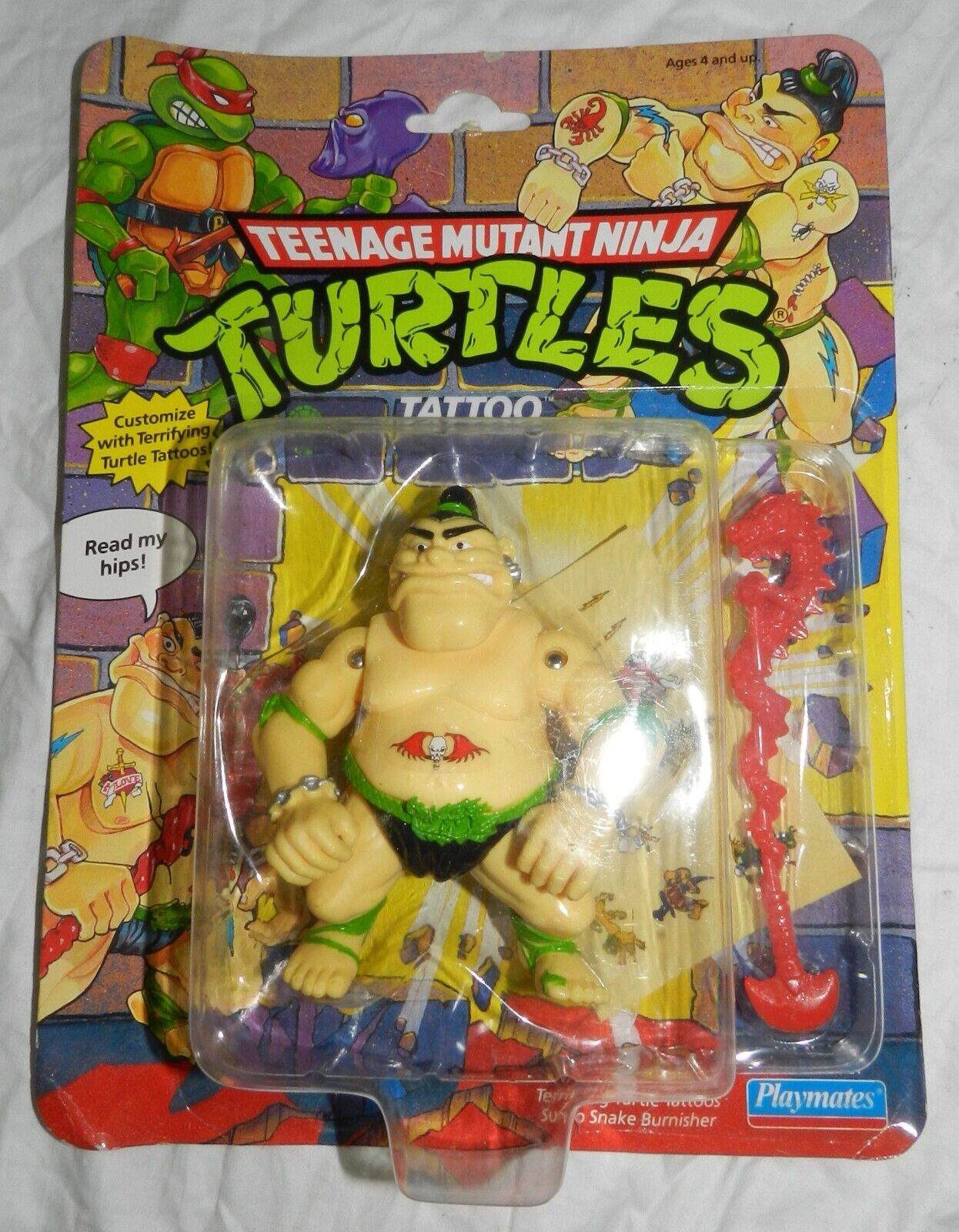 Teenage Mutant Ninja Turtles tattoo located on the