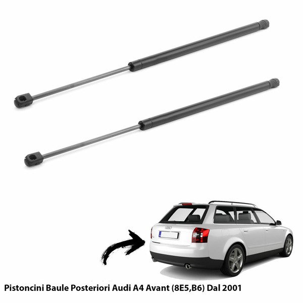 2 Gasfedern Kolben HeckträGer GepäCk Audi A4 Avant (8E5,B6) 2001-image