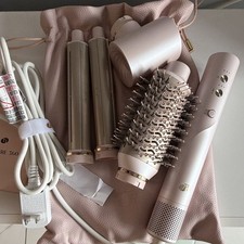 T3 Aire 360 Hot Air Brush 1.5 In Ceramic Interchangeable Attachments Pink