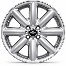 GENUINE MINI COOPER S SPOKE 85 17" INCH SILVER ALLOY WHEEL X1, R50/R53/R56