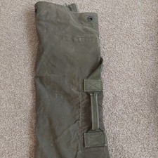 Large Vintage Military Army Green Canvas Duffle Bag