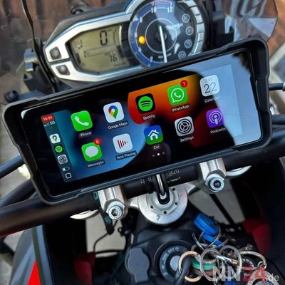 SmartRide 6.86 Motorcycle Display CarPlay Android IP67 GPS Navigation Bluetooth