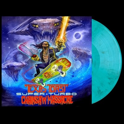 Texas Toast Chainsaw Massacre Super Turbo (ltd.turquoise Black Marble) LP New 42