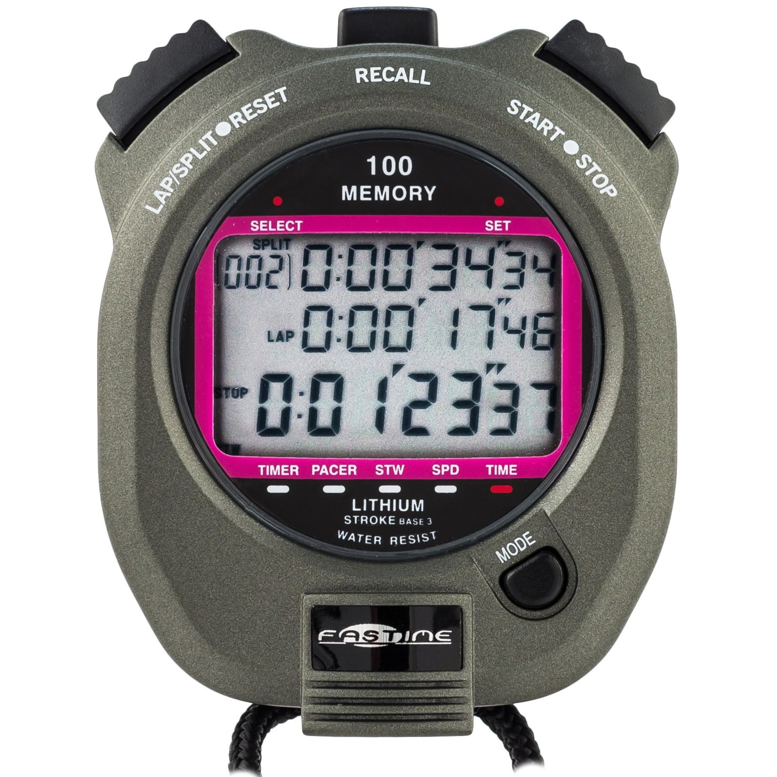 AST Fastime 7 Professional Stopwatch Lap Timer (Motorsport / Race / Rally)