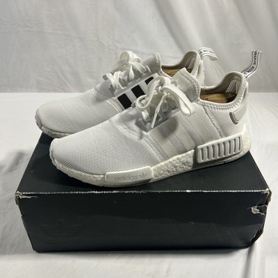 [CQ2411] Mens Adidas Originals NMD_R1 Footwear White Trace Grey Size 10