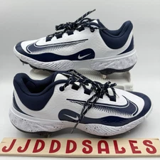 Nike Alpha Huarache Elite 4 Baseball Cleats Midnight Navy FD2745-107 Men Sz 11.5