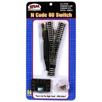 Atlas N Scale Code 80 Turnout Remote Wye by Atlas (US IMPORT)