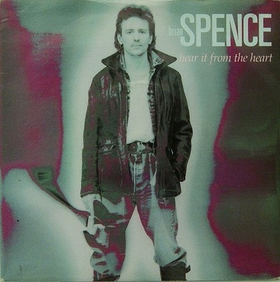 Brian Spence - Hear It From The Heart - Used Vinyl Record 7 - G8100z