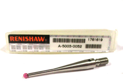 RENISHAW Taststift  M3 mit Rubinkugel  Ø2  A-5000-0052 Neu H61094