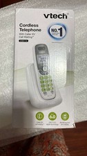 VTech CS6114 Cordless Telephone w/ Caller ID  Call Waiting   White Open Box 
