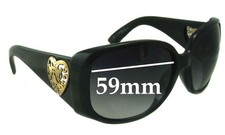 SFx Replacement Sunglass Lenses fits Gucci GG3058 - 59mm Wide