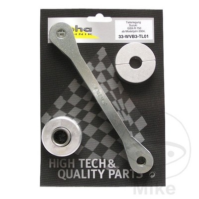 ALPHA TECHNIK Homologated rear suspension lowering kit