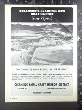 2) 1963 ADS, Oceanside Harbor CA & Fullers Full Flite, 16 Centerline Deluxe boat