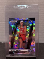 2024 Panini Prizm WNBA - Aaliyah Edwards #142 Cracked Ice Prizm (RC)