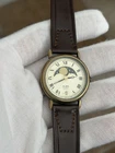 Rare Vintage Seiko Alba Moon Phase V338-6100 Men’s Classic Dress Watch JDM 1980s