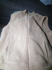 Vintage Catalina Sweater Zip Up Vest with Pockets Size Large Pre-owned Khaki