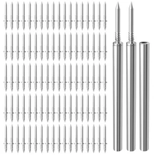 300 Pcs Double-Head Skirting Thread Seamless Nail, Invisible Double-Sided 