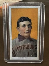 1909-1911 T206 Honus Wagner Highest Quality Reprint Made Correct Font 