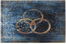 Drum N Base Vintage Persian Style Stage Rug - Bonzo 5-pack Bundle