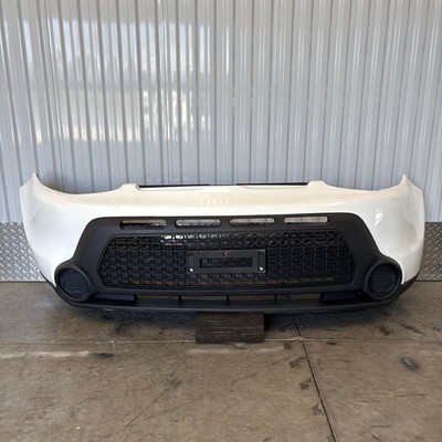 2014-2016 Kia Soul Front Bumper Assembly Complete White Cover W/o Fog Light OEM