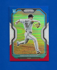 2021 PANINI PRIZM - ROOKIE, PRIZM, RED/WHITE/BLUE (TREVOR ROGERS) 73.