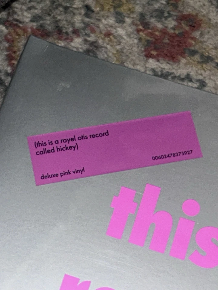 Royel Otis (hickey) - LE deluxe packaged vinyl w/ *signed* Art Card + Poster NEW - Image 2 of 4