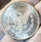 * 1881 S * BU MS+ FROSTY WHITE LUSTER BOMB! GORGEOUS MORGAN SILVER DOLLAR #A29