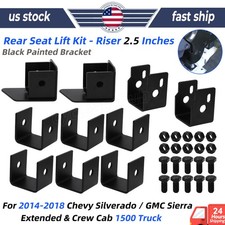 For 2014-2018 Chevy Silverado GMC Sierra Crew Cab Rear Seat Lift Kit 2.5" inch