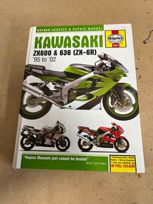 Haynes Werkstatthandbuch Kawasaki ZX600 & 636 (Ninja ZX-6R) 1995 - 2002
