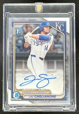 2024 Bowman Draft Chrome Autographs #CPA-JC Jac Caglianone RC Auto