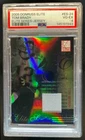 2005 Donruss Elite Tom Brady Series Game Used Jersey #/199 Patriots PSA 4