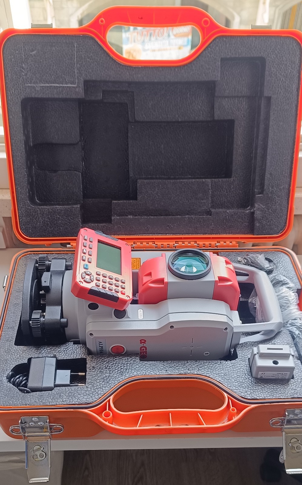 Total Station α-GEO Alpha X 2" Reflectorless 1000m