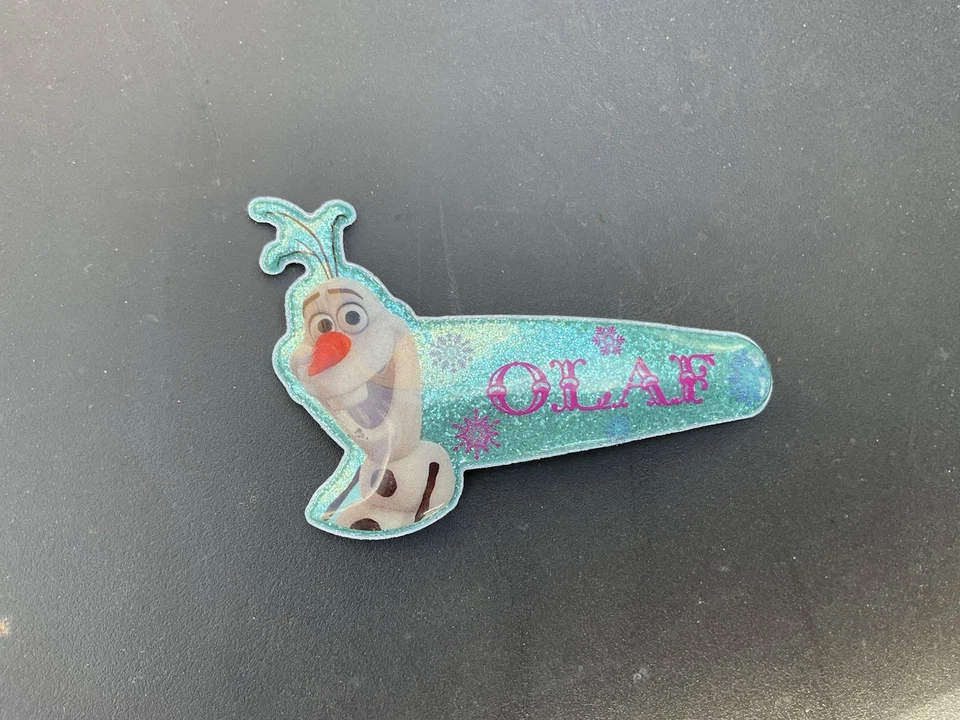 Juego de 4 pinzas para el cabello Disney Frozen OLAF ANNA ELSA  Foto 4 de 4