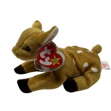 Ty Beanie Baby Whisper the Deer Fawn Shy Introvert Woodland Cottage Core Toy